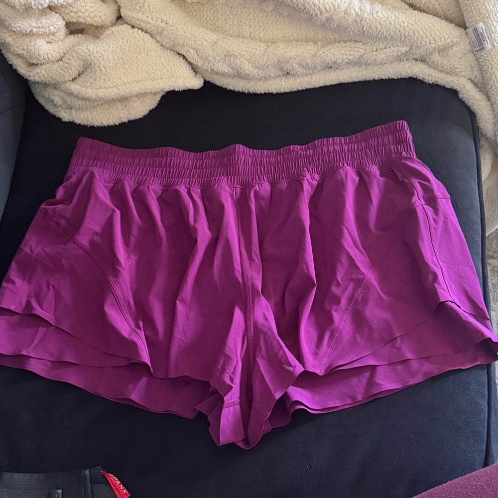 Lululemon shake it out Women's Active Pull-On Shorts in purple